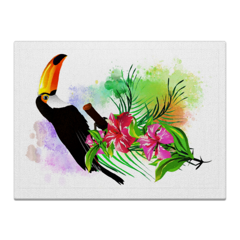 Printio Холст 30×40 Тропические птицы от зорго арт. printio холст 60×90 тропические птицы от зорго арт