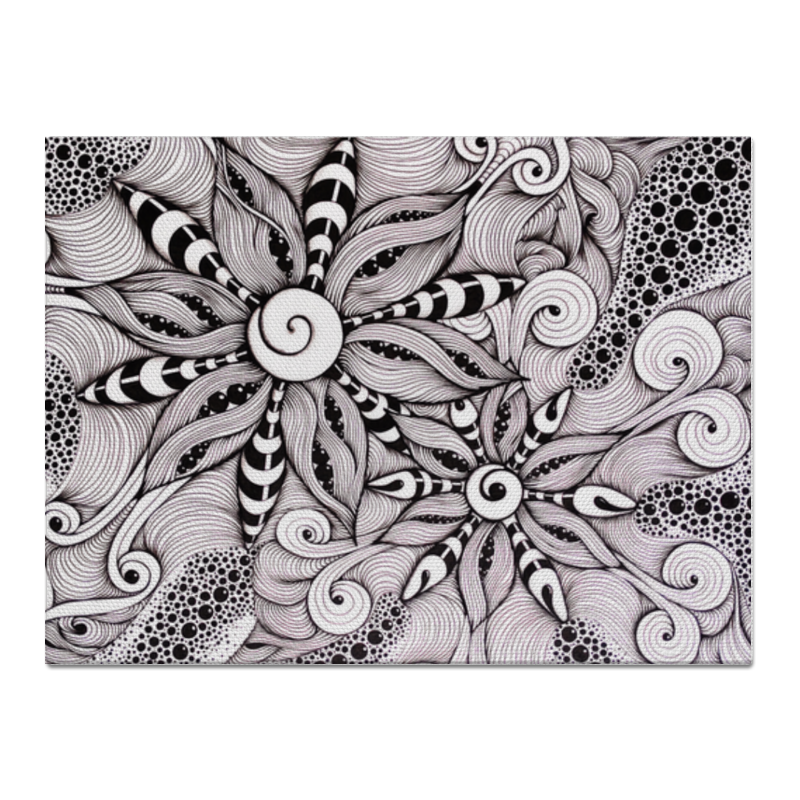 Printio Холст 30×40 Фантастические цветы силиконовый чехол фантастические цветы на meizu m3 мейзу м3