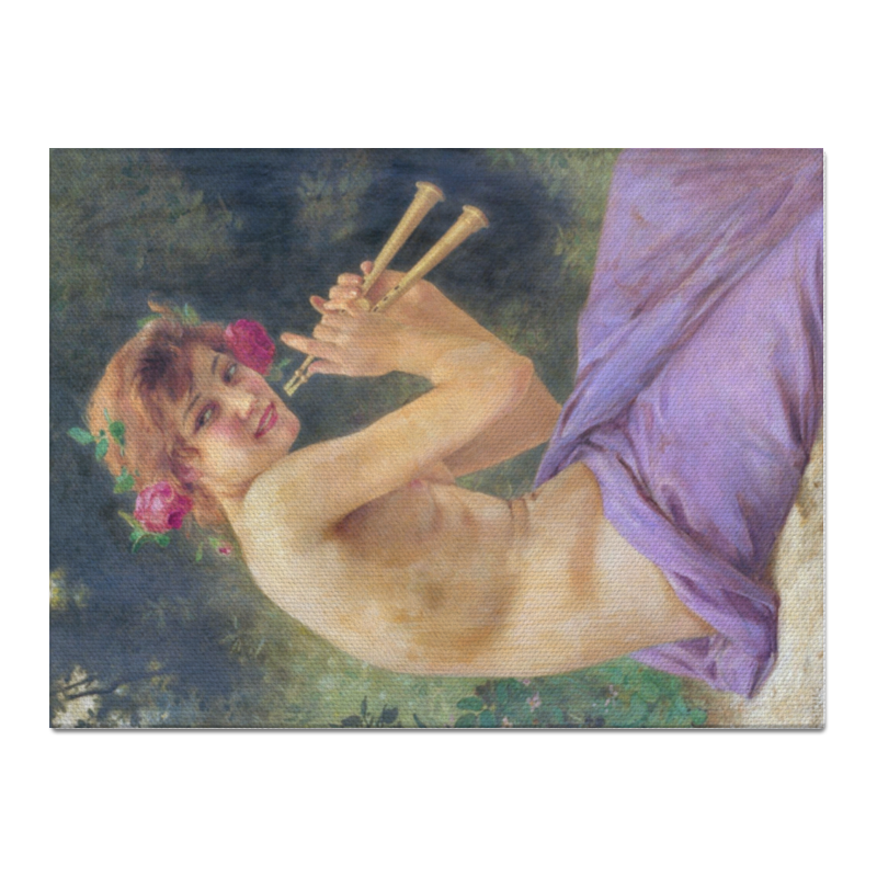 Printio Холст 30×40 «флейтистка» (гийом синьяк)