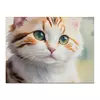 Заказать холст в Москве. Холст 30x40 Котёнок. Акварель от liza-shatoper@mail.ru - готовые дизайны и нанесение принтов.