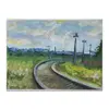 Заказать холст в Москве. Холст 30x40 заброшеная железная дорога  от karas2001@list.ru - готовые дизайны и нанесение принтов.