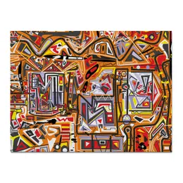 Заказать холст в Москве. Холст 30x40 Оранжевый дом. от Vadim Koval - готовые дизайны и нанесение принтов.
