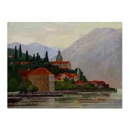 Заказать холст в Москве. Холст 30x40 Вечер в Которе от julea-m@yandex.ru - готовые дизайны и нанесение принтов.
