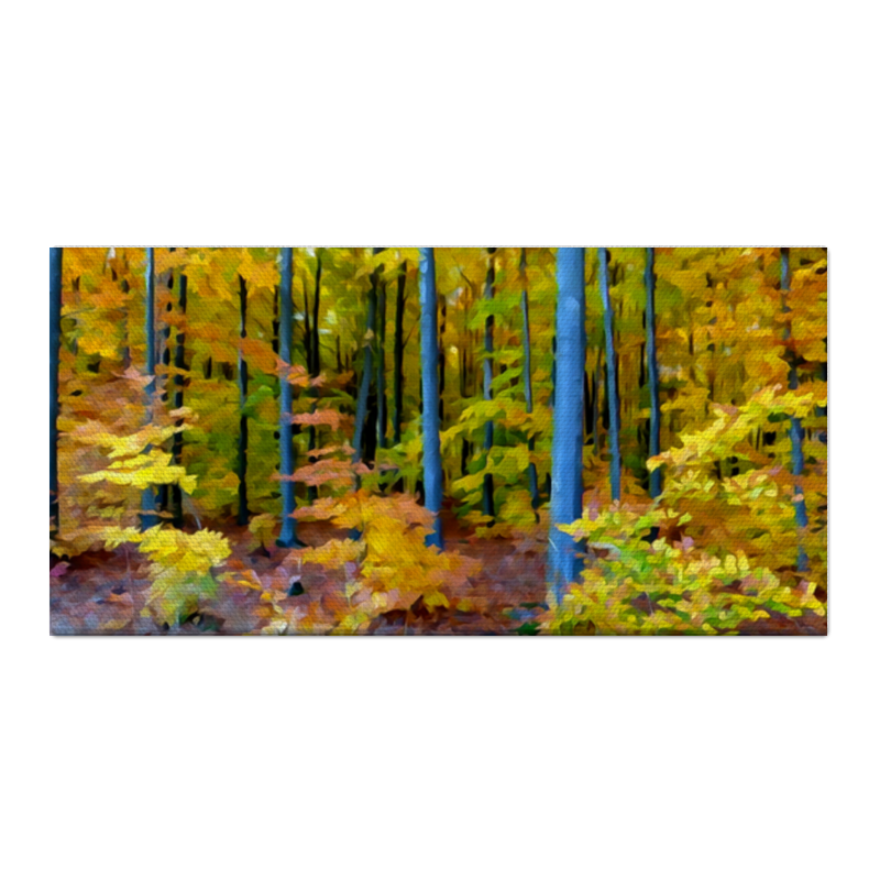 Printio Холст 30×60 Осенний лес printio копилка осенний лес
