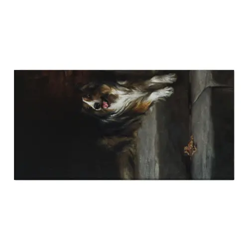 Заказать холст в Москве. Холст 30x60 Колли (картина Артура Вардля) от Apfelbaum - готовые дизайны и нанесение принтов.