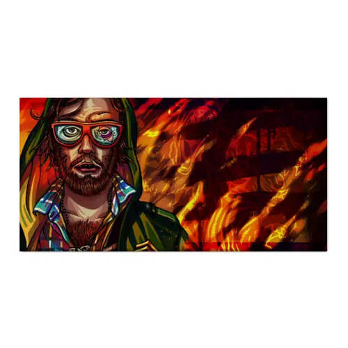 Заказать холст в Москве. Холст 30x60 Hotline Miami 2: Wrong Number от mrmaximus - готовые дизайны и нанесение принтов.