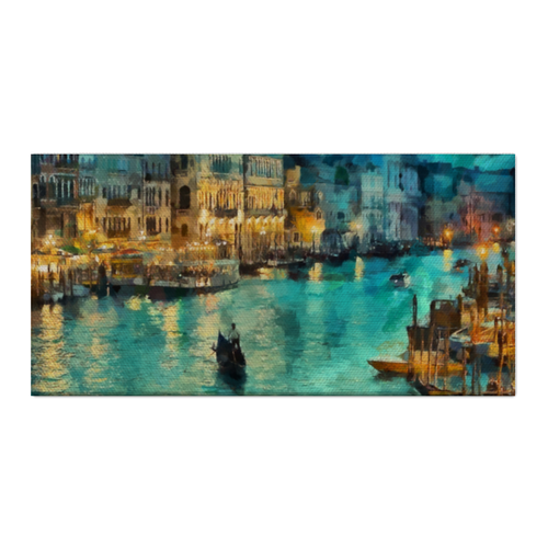 Заказать холст в Москве. Холст 30x60 Вечерняя Венеция, Италия / Venice, Italy от Елена Елена - готовые дизайны и нанесение принтов.