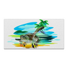 Заказать холст в Москве. Холст 30x60 Морская черепаха от Zorgo-Art  - готовые дизайны и нанесение принтов.