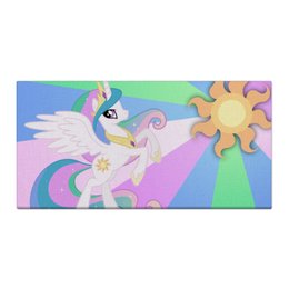 Заказать холст в Москве. Холст 30x60 Princess Celestia Color Line от shadow_dash - готовые дизайны и нанесение принтов.