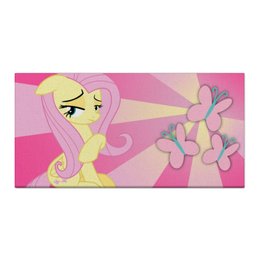 Заказать холст в Москве. Холст 30x60 Fluttershy Color Line от shadow_dash - готовые дизайны и нанесение принтов.