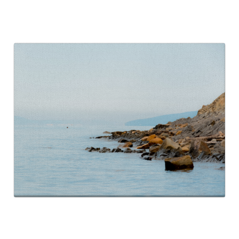 Printio Холст 40×55 Скалистый берег моря