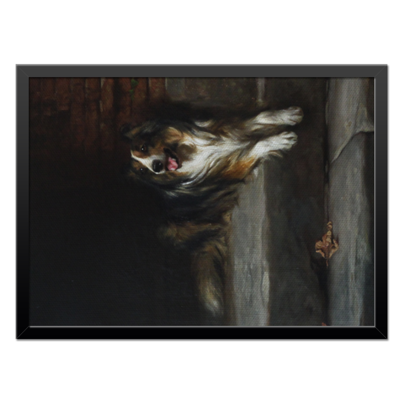 Printio Холст 40×55 Колли (картина артура вардля)