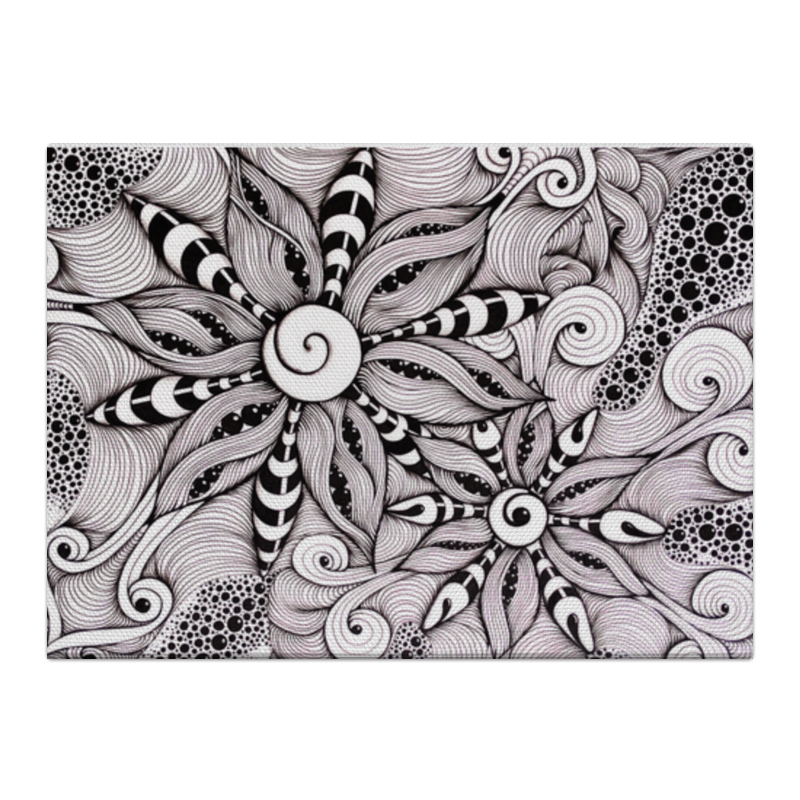 Printio Холст 40×55 Фантастические цветы силиконовый чехол фантастические цветы на meizu m3 мейзу м3