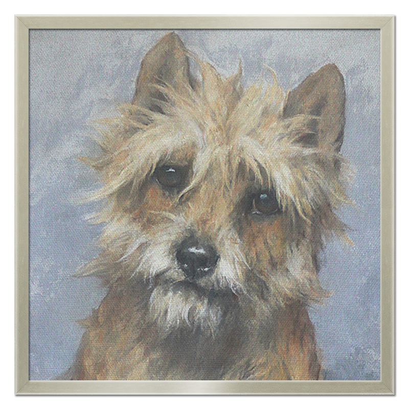 Printio Холст 50×50 Портрет собаки