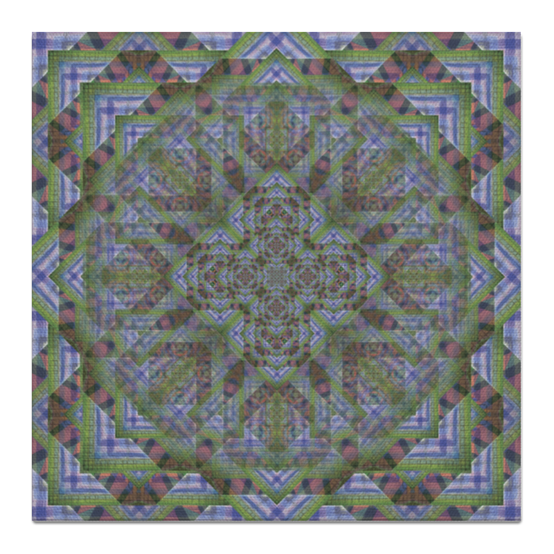 Printio Холст 50×50 Based on tibetan mandalas