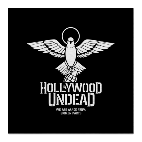 Заказать холст в Москве. Холст 50x50 Hollywood Undead от geekbox - готовые дизайны и нанесение принтов.