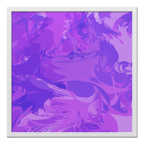 Заказать холст в Москве. Холст 50x50 Фиолет от alexzel - готовые дизайны и нанесение принтов.