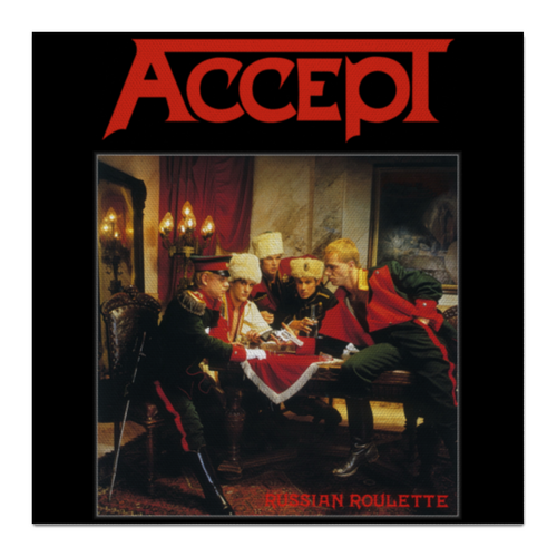 Заказать холст в Москве. Холст 50x50 Accept band от Leichenwagen - готовые дизайны и нанесение принтов.