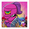 Заказать холст в Москве. Холст 50x50 BRAWL STARS TARA от geekbox - готовые дизайны и нанесение принтов.