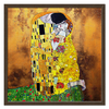 Заказать холст в Москве. Холст 50x50 Поцелуй(Gustav Klimt) от balden - готовые дизайны и нанесение принтов.