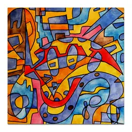 Заказать холст в Москве. Холст 50x50 MX0`]MM02Y от Vadim Koval - готовые дизайны и нанесение принтов.