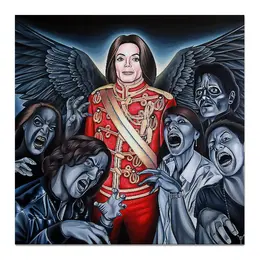 Заказать холст в Москве. Холст 50x50 Michael Jackson от balden - готовые дизайны и нанесение принтов.