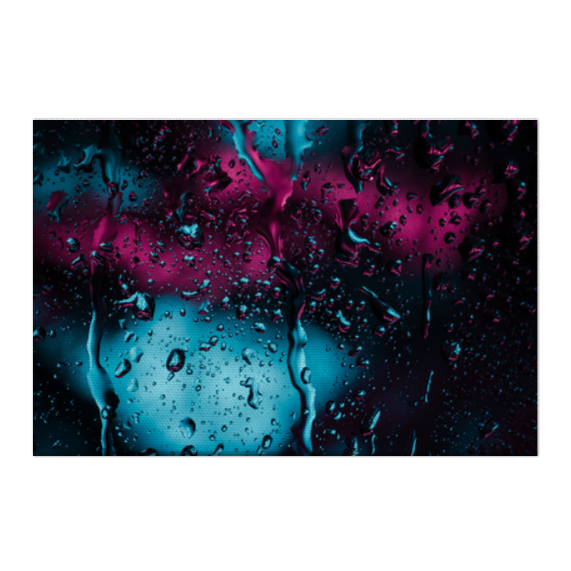 Printio Холст 50×75 Дождь