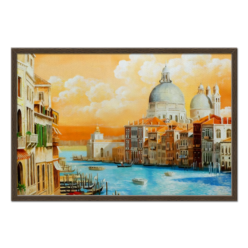 Printio Холст 50×75 Венеция гранд канал