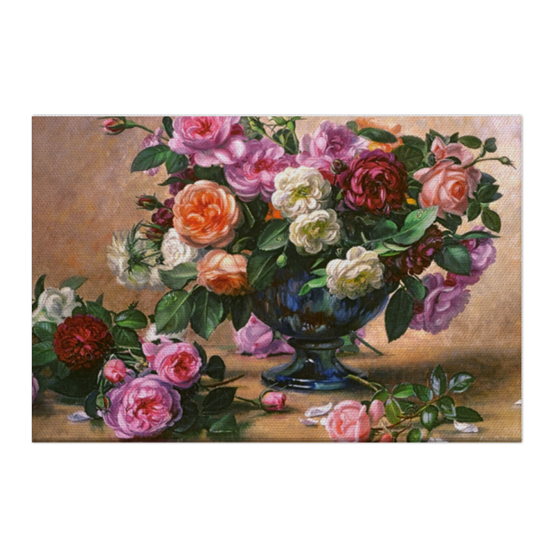 Printio Холст 50×75 Цветы