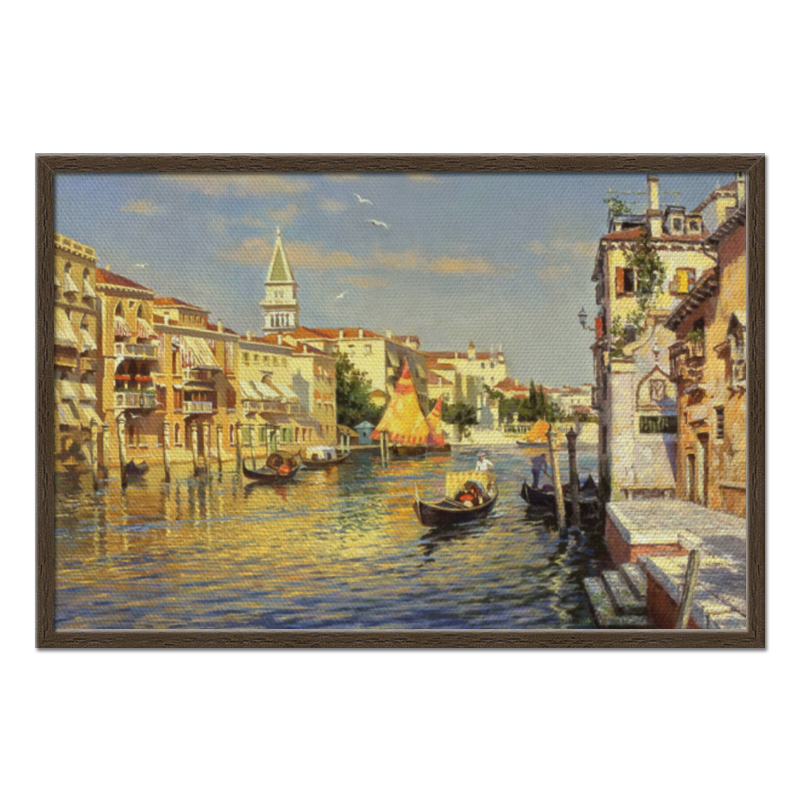 цена Printio Холст 50×75 Венеция