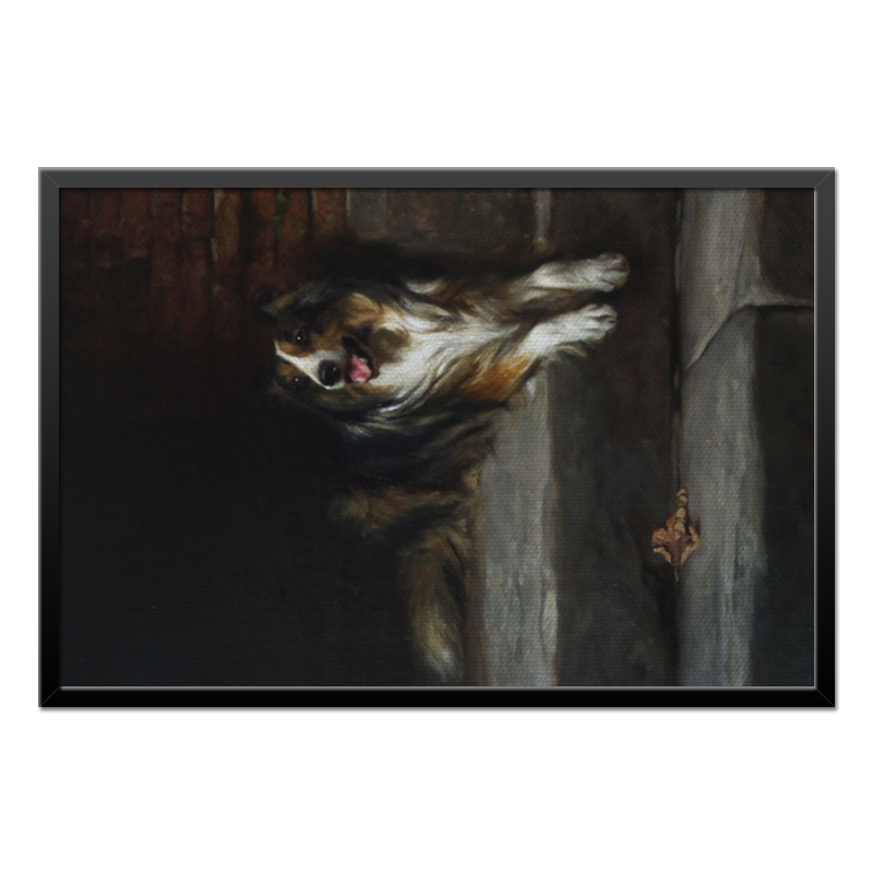 Printio Холст 50×75 Колли (картина артура вардля)