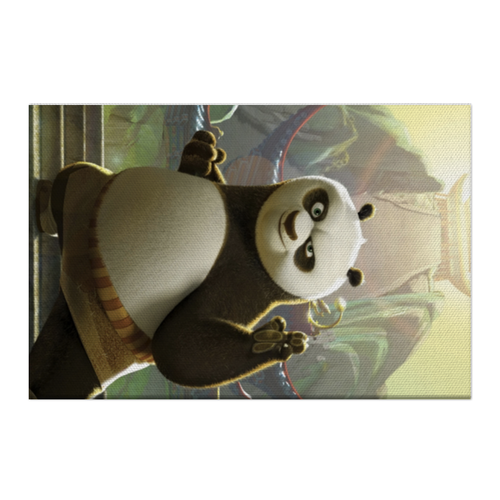 Заказать холст в Москве. Холст 50x75 Кунг-фу панда от skynatural - готовые дизайны и нанесение принтов.