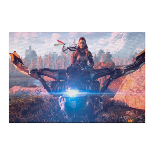 Заказать холст в Москве. Холст 50x75 Horizon Zero Dawn от GeekFox  - готовые дизайны и нанесение принтов.