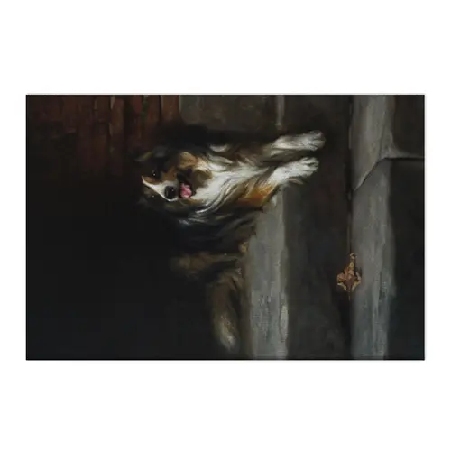 Заказать холст в Москве. Холст 50x75 Колли (картина Артура Вардля) от Apfelbaum - готовые дизайны и нанесение принтов.