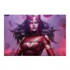 Заказать холст в Москве. Холст 50x75 Алая Ведьма / Scarlet Witch от Jimmy Flash - готовые дизайны и нанесение принтов.