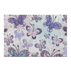 Заказать холст в Москве. Холст 50x75 Фиолетовые бабочки от weeert - готовые дизайны и нанесение принтов.