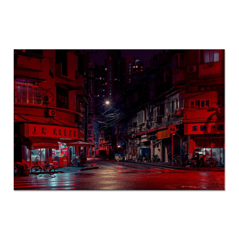 Printio Холст 60×90 Китайский квартал призрак китайский квартал 2 dvd