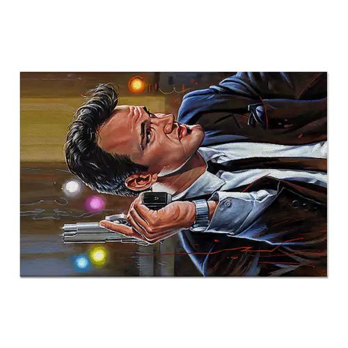 Заказать холст в Москве. Холст 60x90 Quentin Tarantino от balden - готовые дизайны и нанесение принтов.