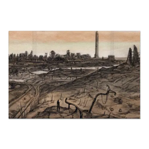Заказать холст в Москве. Холст 60x90 Wasteland от Pavel Troshin - готовые дизайны и нанесение принтов.