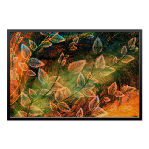 Заказать холст в Москве. Холст 60x90 Charm Of Ivy Leaves от Андрей Агапов - готовые дизайны и нанесение принтов.