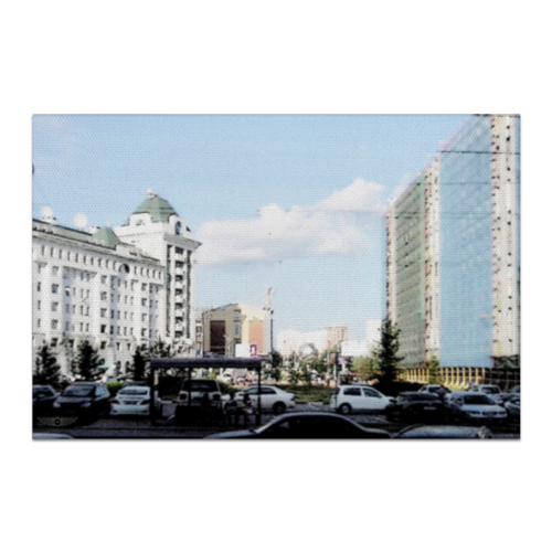 Заказать холст в Москве. Холст 60x90 Город мечты от ГПМНпR'n'R - готовые дизайны и нанесение принтов.