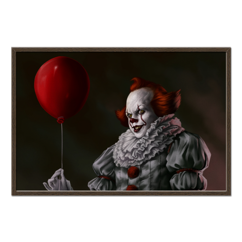 Заказать холст в Москве. Холст 60x90 Pennywise  от T-shirt print  - готовые дизайны и нанесение принтов.