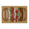 Заказать холст в Москве. Холст 60x90 BURGER/БУРГЕР от crash - готовые дизайны и нанесение принтов.