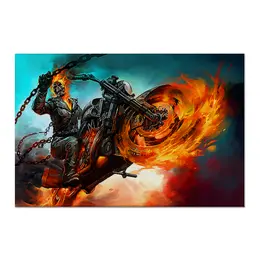 Заказать холст в Москве. Холст 60x90 Ghost Rider от balden - готовые дизайны и нанесение принтов.