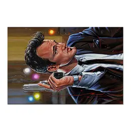 Заказать холст в Москве. Холст 60x90 Quentin Tarantino от balden - готовые дизайны и нанесение принтов.