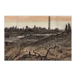 Заказать холст в Москве. Холст 60x90 Wasteland от Pavel Troshin - готовые дизайны и нанесение принтов.