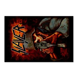 Заказать холст в Москве. Холст 60x90 Slayer Band от Leichenwagen - готовые дизайны и нанесение принтов.