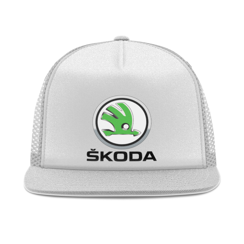 Printio Кепка тракер с сеткой Skoda