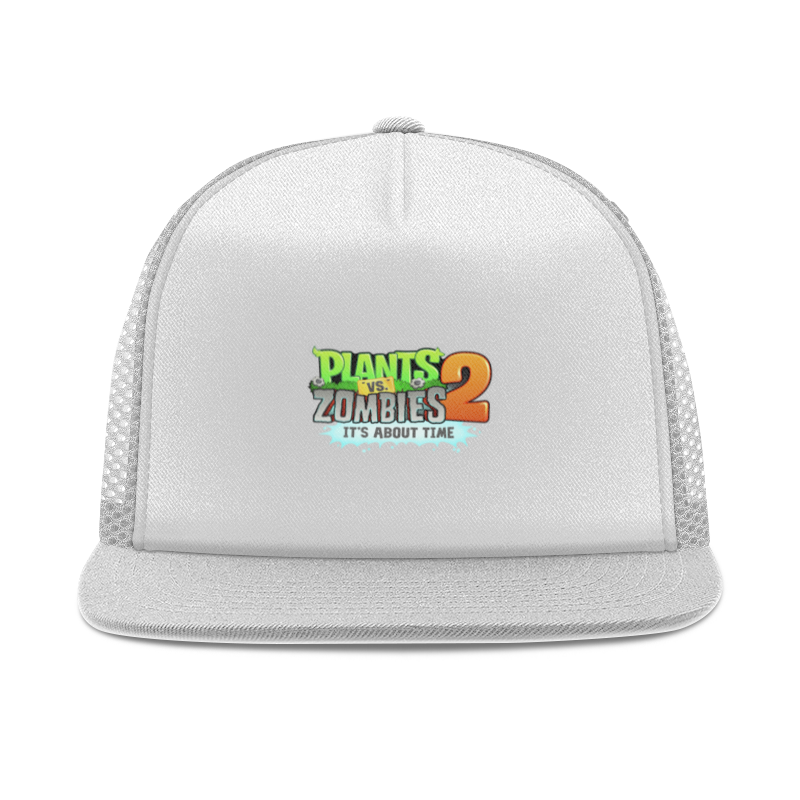 Printio Кепка тракер с сеткой Plants vs zombies