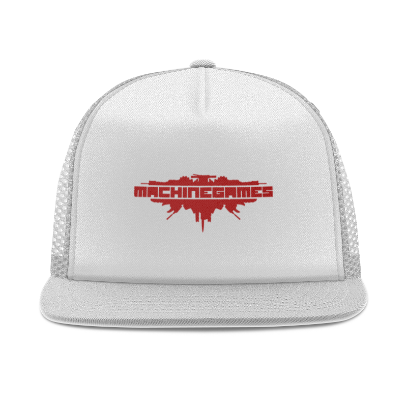Printio Кепка тракер с сеткой Machinegames